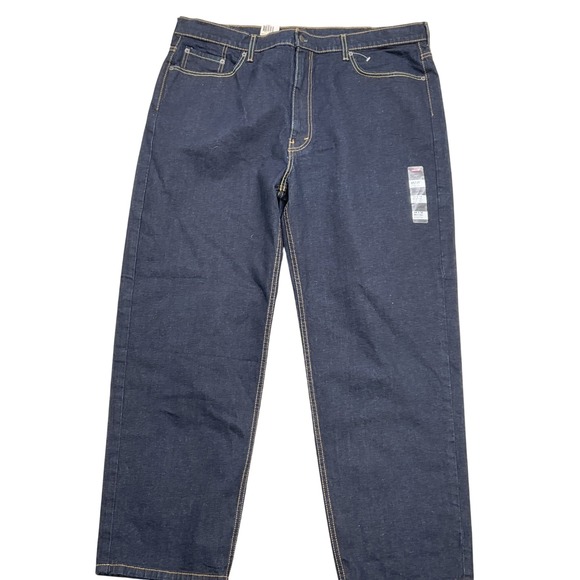 Levi's 550 Jeans Men 44W 32L Blue Relaxed Fit Denim Classic Pants‎ - Picture 1 of 13